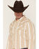 Image #2 - Gibson Trading Co Men's Dustline Striped Long Sleeve Snap Western Shirt, Lt Brown, hi-res