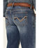 Image #3 - Cody James Men's Bullock Dark Wash Stretch Slim Straight Jeans, Blue, hi-res