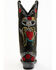 Image #5 - Old Gringo Women's Reinas La Catrina Skeleton & Floral Embroidered Tall Western Leather Boots - Snip Toe, , hi-res