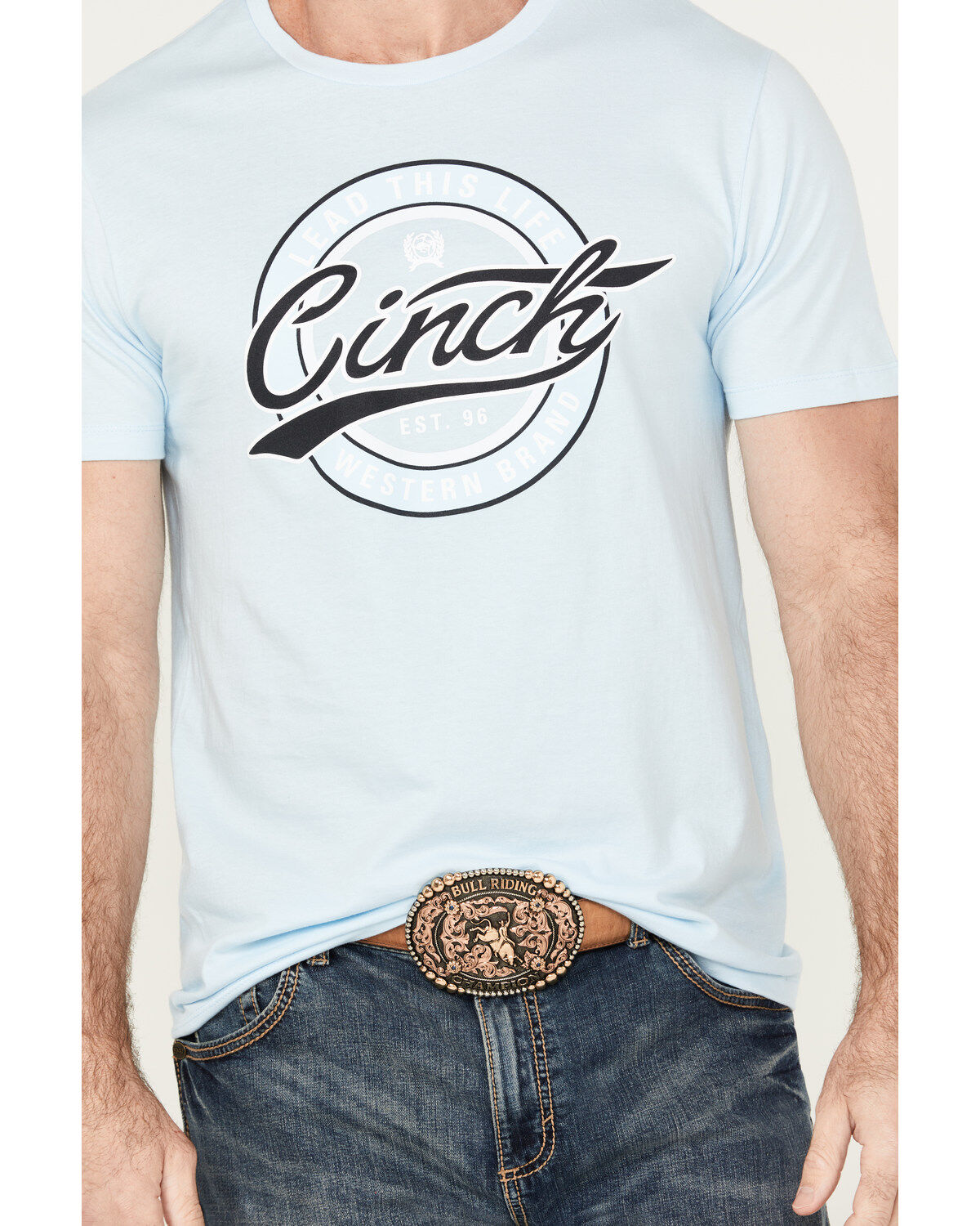 Image #3 - Cinch Men's Lead This Life Short Sleeve Graphic T-Shirt, , hi-res