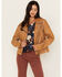 Image #4 - Mauritius Women's Christy Scatter Star Leather Jacket , Tan, hi-res