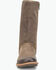 Image #4 - Born Women's Salee Mid Calf Suede Boots - Round Toe, Taupe, hi-res