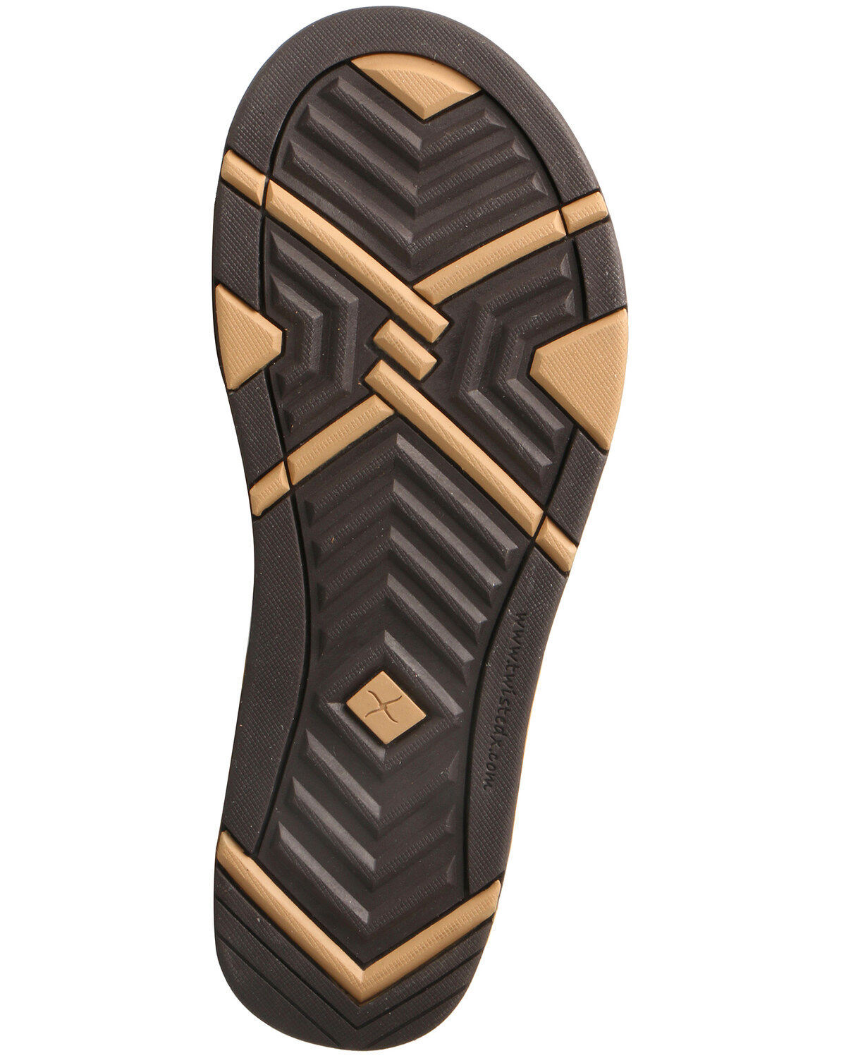 Image #6 - Twisted X Women's Tooled Studded Sandals, , hi-res