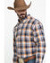 Image #3 - Cinch Men's Multi Plaid Plain Weave Long Sleeve Western Shirt , , hi-res