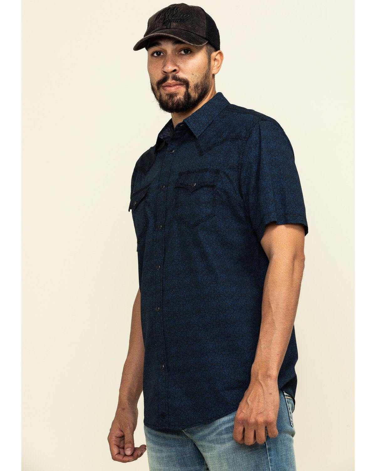 Image #3 - Moonshine Spirit Men's Daisy Luck Floral Print Short Sleeve Western Shirt , , hi-res