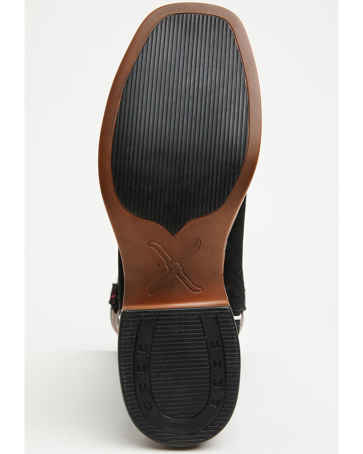 Image #7 - Twisted X Men's 13" Top Hand Performance Western Boots - Broad Square Toe, Black, hi-res