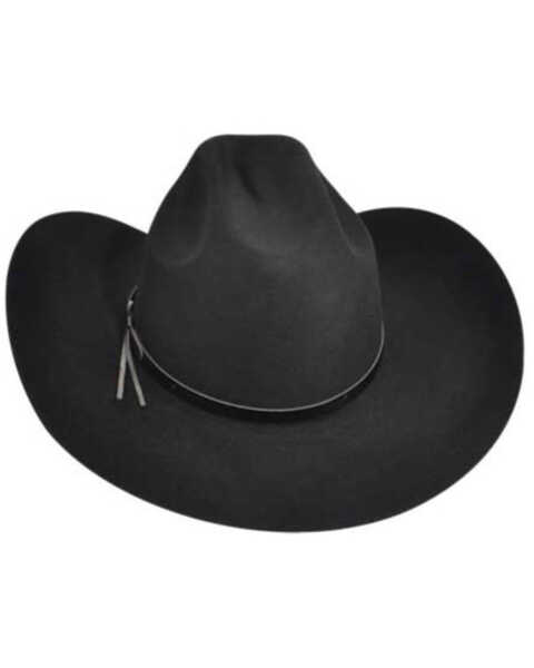Image #3 - Bailey Western Dynamite 2X Felt Cowboy Hat, Black, hi-res