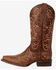 Corral Women's Embroidered Western Boots - Square Toe, Honey, hi-res