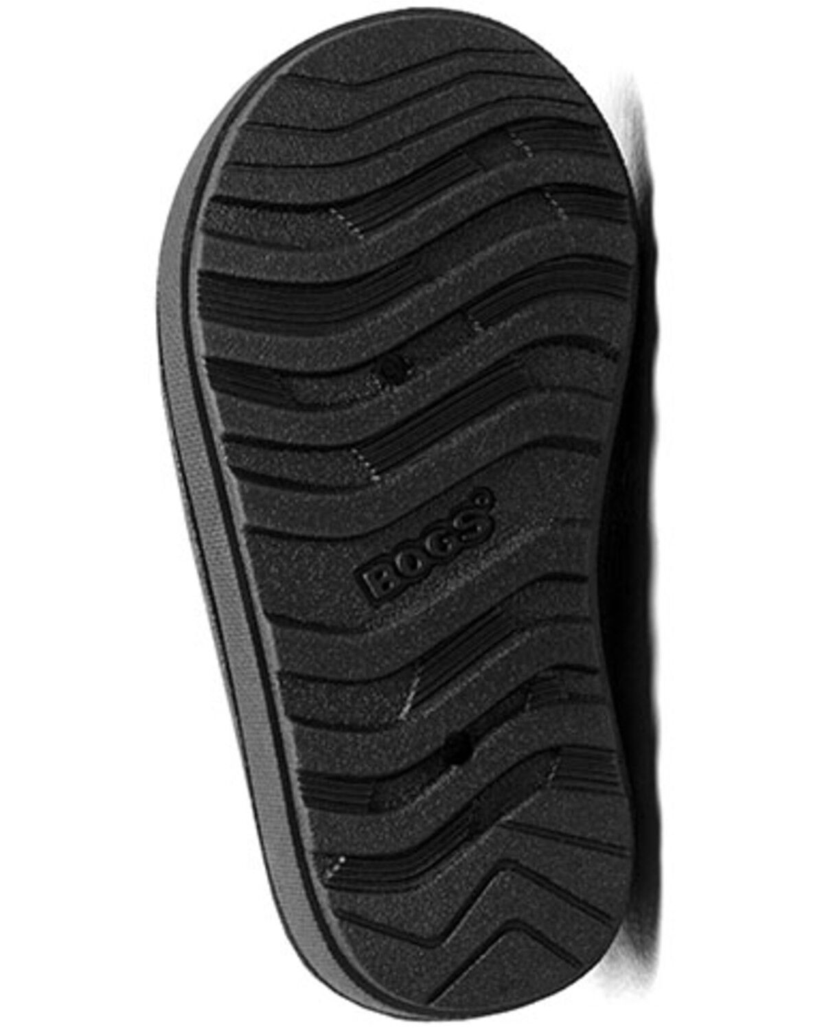 Image #7 - Bogs Boys' Snow Shell Rubber Boots, Black, hi-res