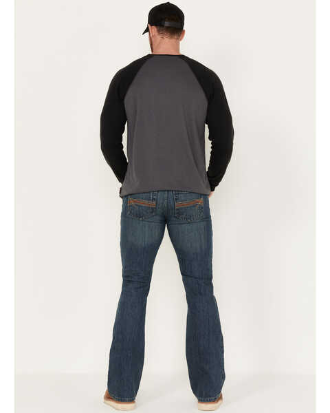 Image #3 - Cody James Men's FR Bozeman Medium Wash Slim Bootcut Work Jeans, Medium Blue, hi-res