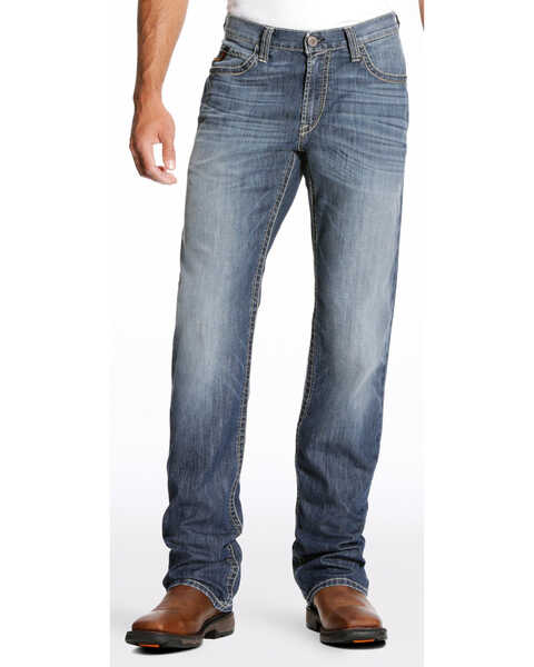 Ariat Men's FR M4 Inherent Boundary Low Rise Bootcut Jeans | Boot Barn