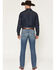 Image #3 - Ariat Men's M4 Logan Medium Wash Relaxed Straight Denim Jeans, Medium Wash, hi-res