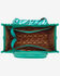 Image #2 - Wrangler Women's Braided Paisley Bandana Tote Bag, Turquoise, hi-res