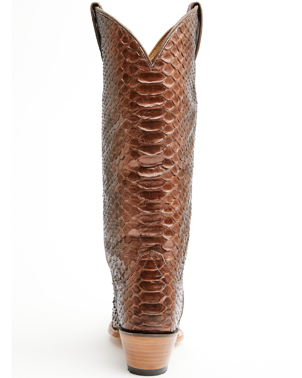 Image #5 - Idyllwind Women's Slay Exotic Python Tall Western Boots - Snip Toe, Brandy Brown, hi-res
