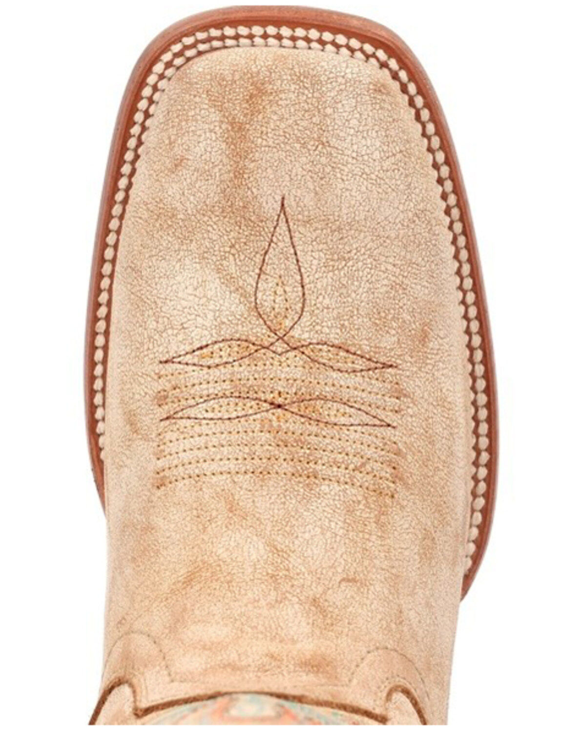 Image #6 - Durango Women's Arena Pro Western Boots - Broad Square Toe, Lt Brown, hi-res