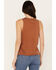 Rock & Roll Denim Women's Desert Graphic Muscle Tank, Russett, hi-res
