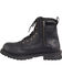 Image #2 - Milwaukee Leather Men's Black 6" Waterproof Lace Boots - Steel Toe, Black, hi-res