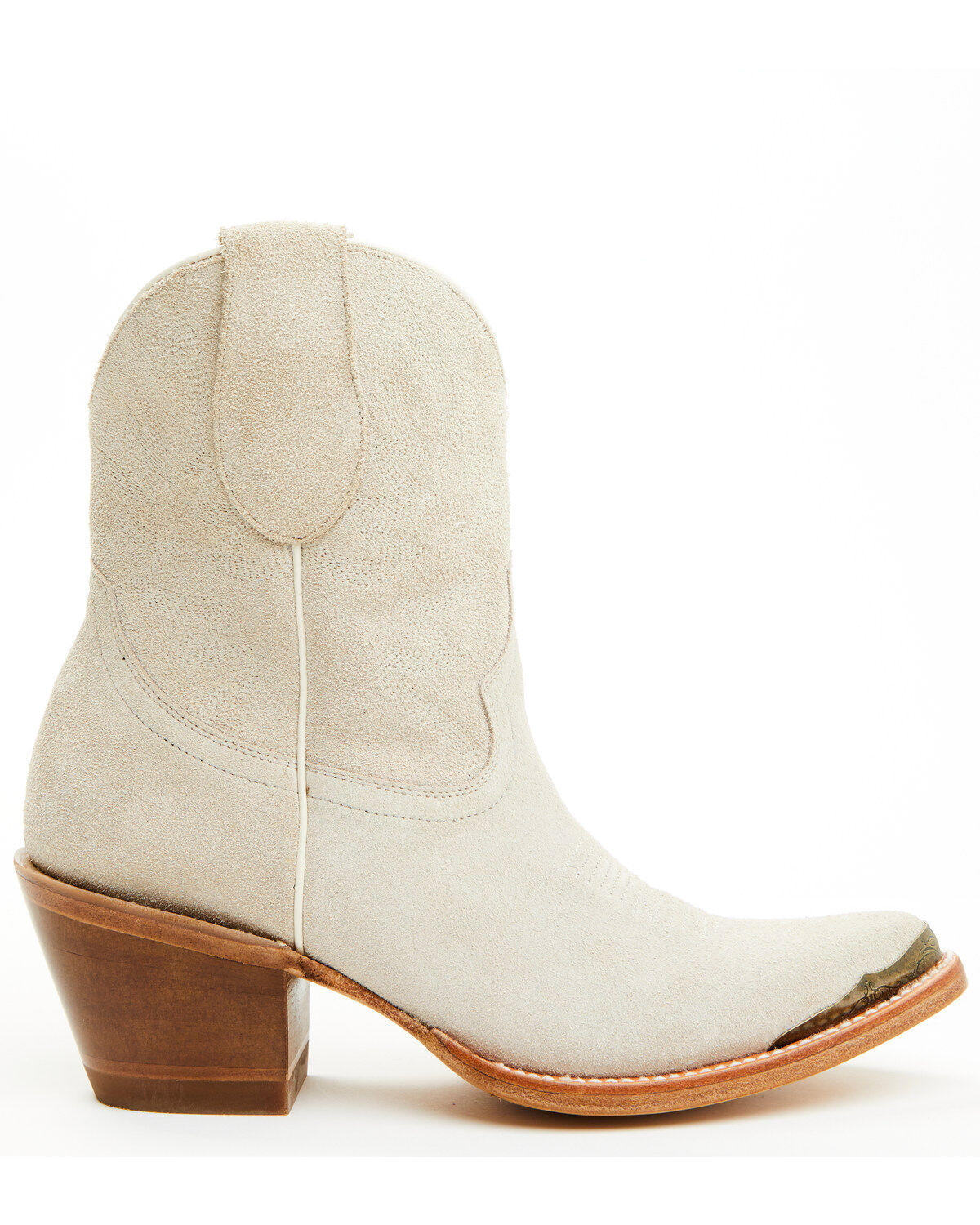 Image #2 - Idyllwind Women's Wheels Western Booties - Round Toe, Ivory, hi-res