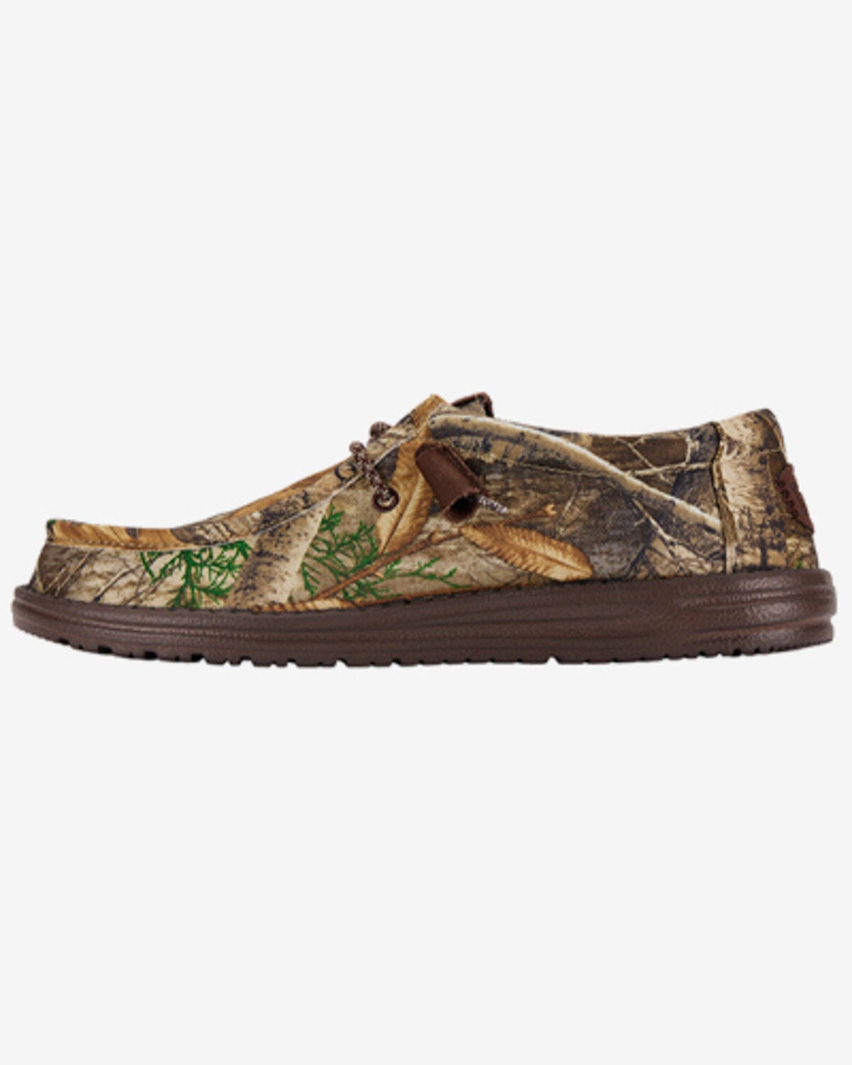 Image #3 - HEYDUDE Men's Wally Realtree Slip-On Casual Shoes - Moc Toe, Brown, hi-res