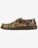 Image #3 - HEYDUDE Men's Wally Realtree Slip-On Casual Shoes - Moc Toe, Brown, hi-res