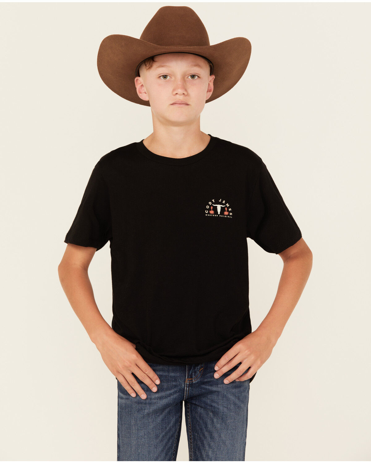 Product Name:  Cody James Boys' Agave Logo Short Sleeve Graphic T-Shirt