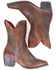 Image #3 - Bed Stu Women's Amanda II Western Booties - Round Toe, Brown, hi-res