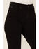 Image #2 - Wishlist Women's Black Crop Kick Flare Leg Jeans, Black, hi-res