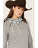 Image #2 - Ampersand Avenue Women's Southwestern Print Hooded Pullover, Green, hi-res