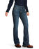 Ariat Women's FR Mid Rise Durastretch Duralight Ella Bootcut Jeans, Indigo, hi-res