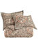 HiEnd Accents Carmen Kilim 3-Piece Super Queen Comforter Set, Taupe, hi-res