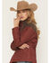 Image #2 - Kimes Ranch Women's Lenora Zip-Up Puffer Jacket, Red, hi-res