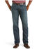 Image #1 - Ariat Men's M5 Slim Deadrun Stackable Straight Leg Jeans - Big, Blue, hi-res