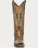 Image #3 - Corral Women's Bull Skull Western Boots - Snip Toe, Sand, hi-res