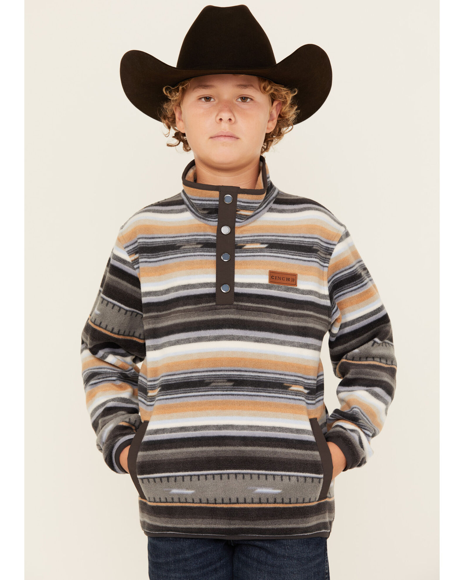 Cinch fleece pullover discount