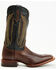 Cody James Men's Buck Western Boots - Broad Square Toe, Black/brown, hi-res