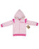 Image #1 - Wrangler Toddler Girls' Ruffle Hooded Jacket, Pink, hi-res