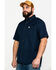 Image #1 - Carhartt Men's Rugged Flex Rigby Short Sleeve Work Shirt , Navy, hi-res