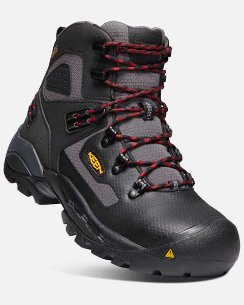 Image #1 - Keen Men's St. Paul Waterproof Work Boots - Carbon Toe, , hi-res