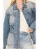 Image #3 - Cleo + Wolf Women's Medium Wash Denim Jacket, Medium Wash, hi-res