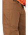 Image #2 - Hawx Men's Xtreme Double Front Ripstop Work Pants, Brown, hi-res