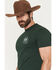 Image #3 - Howitzer Men's Defiant 76 Short Sleeve Graphic T-Shirt, Green, hi-res