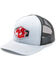 Oil Field Hats Men's Heather Gray & Black Sniper Pig Patch Mesh-Back Ball Cap , Black, hi-res