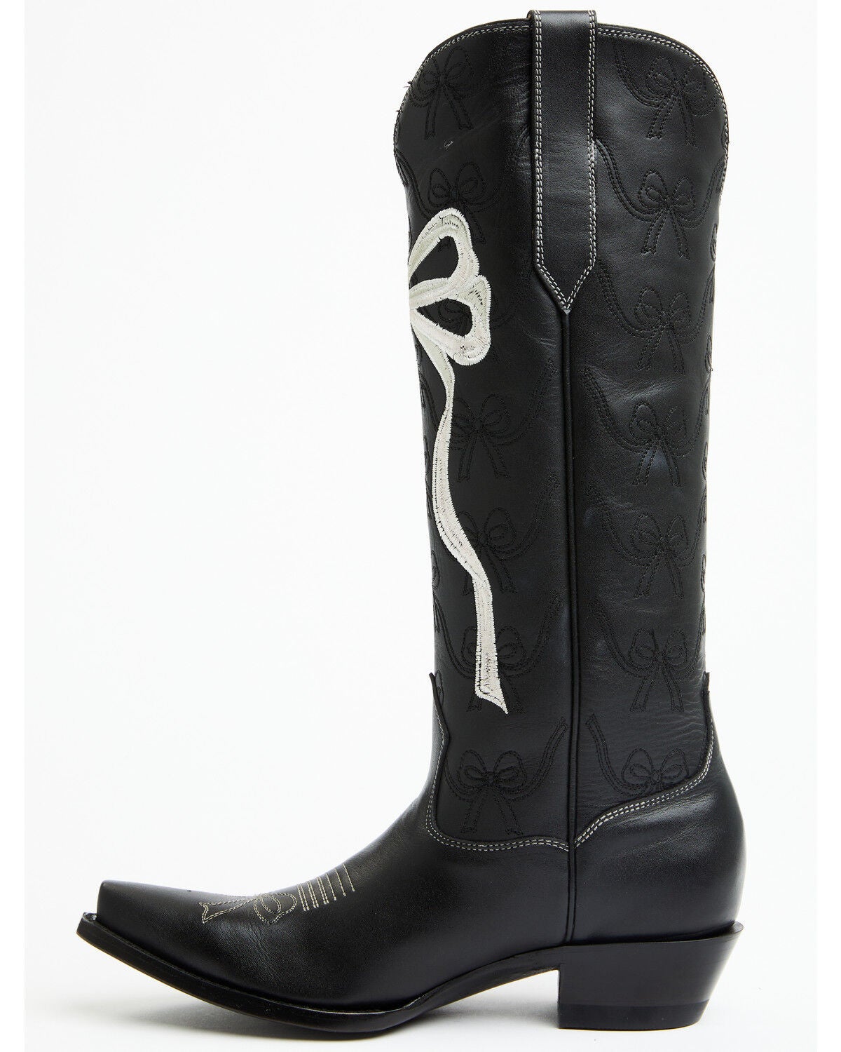 Image #3 - Yippee Ki Yay by Old Gringo Women's Super Shy Western Boots - Snip Toe, Black, hi-res