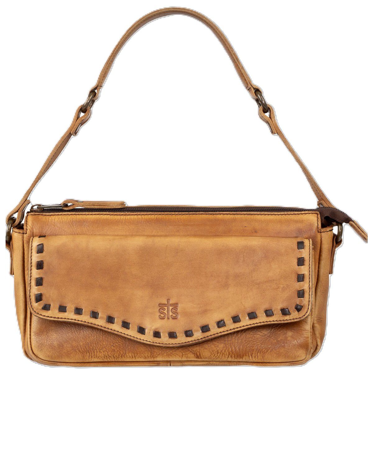 Image #3 - STS Ranchwear By Carroll Women's Bandera Shoulder Bag, Caramel, hi-res