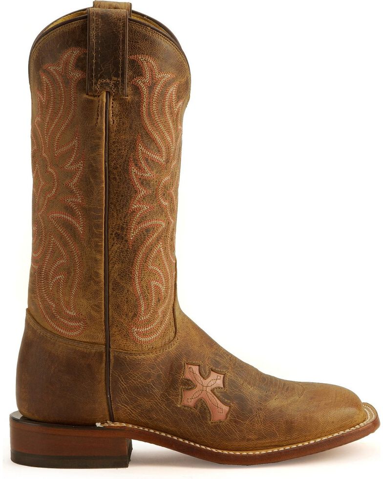 Tony Lama Women's Cross Inlay Western Boots | Boot Barn