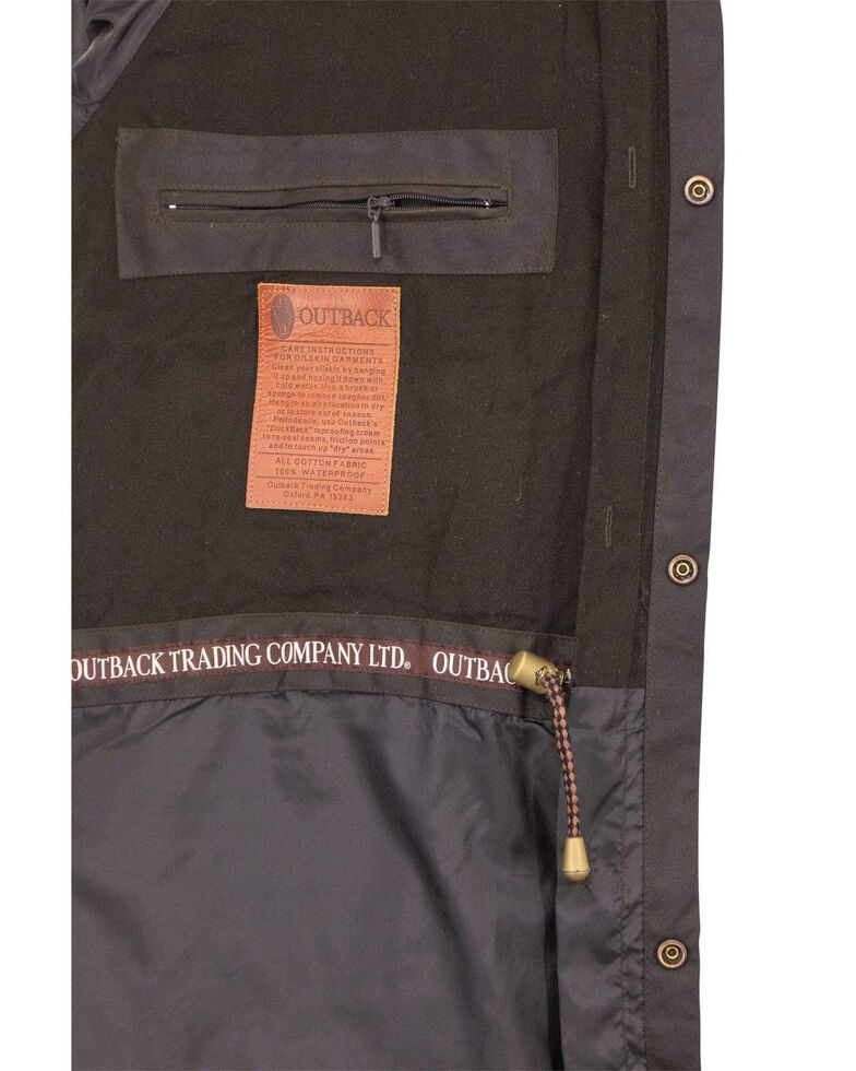 Outback Unisex Short Oilskin Jacket Boot Barn