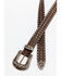 Image #2 - Shyanne Women's Triple Row Bling Belt, Brown, hi-res