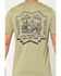 Image #4 - Sendero Provisions Men's Shootin' Hand Short Sleeve Graphic T-Shirt, Sage, hi-res