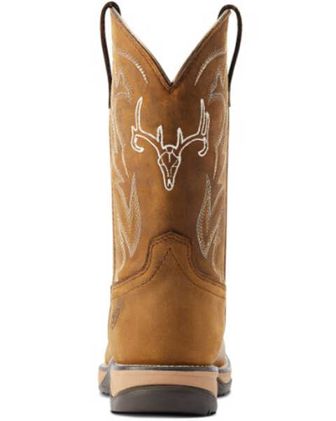 Image #3 - Ariat Women's Anthem Deer Waterproof Western Performance Boots - Broad Square Toe, Brown, hi-res