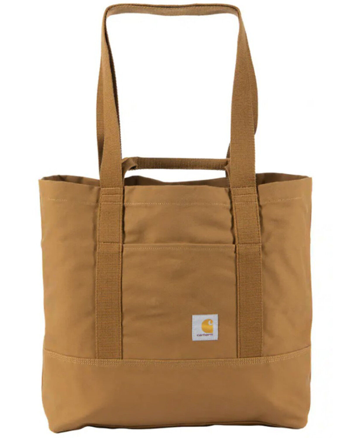 Image #1 - Carhartt 18L Firm Duck Tote Bag, Brown, hi-res